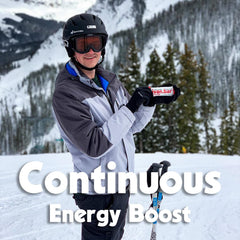 ivanbar Hand holding the bar for on-the-go energy and portability.