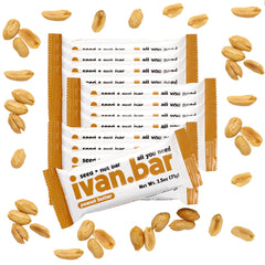Ivan.bar Protein Packed Bar packaging shows a convenient energy snack on the go