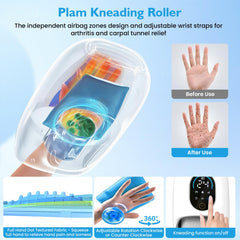 iVOLCONN kneading-roller in action delivering center palm massage