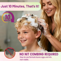 Demonstration of comb-free removal with Ivormetn kit