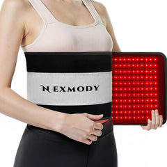 IWETQFF red light therapy pad provides broad back and torso coverage for comfortable sessions.