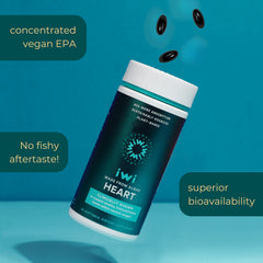 Iwi Life sustainably sourced algae omega-3 from US farms.