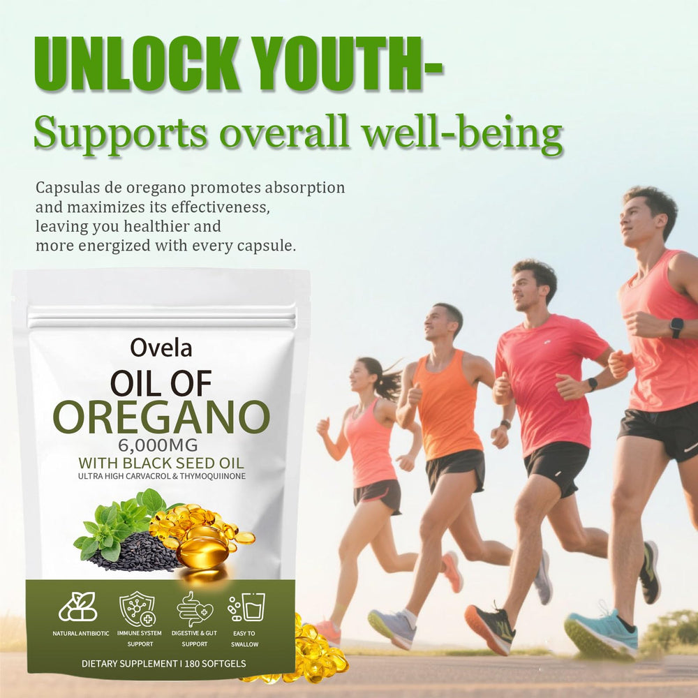 ixarco Ovela packaging box showcases clean, pure oregano oil blend.