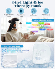 IYSOJSLUNN ice-pack feature in action cooling comfort for calm skin.