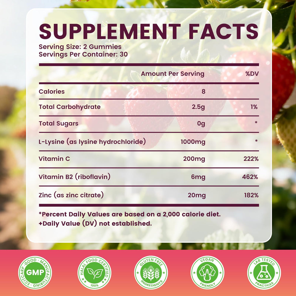 Label highlights 1000 mg per serving and vegan formula for Jabsah gummies.