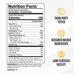 Jacked Factory Authentic ISO shaker-jar display for on-the-go protein