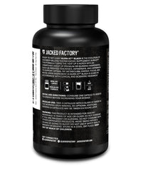 Jacked Factory Burn XT Black daily-dose pills ready for use.