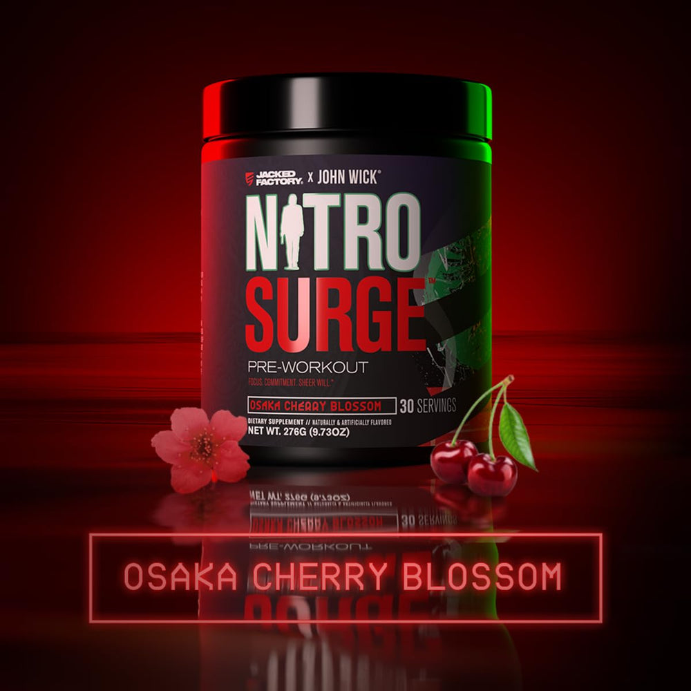 John Wick label close-up highlighting focus-boosting formula