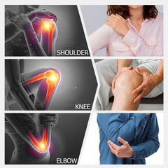JADE KIT heated knee pad wireless design allows unrestricted movement.