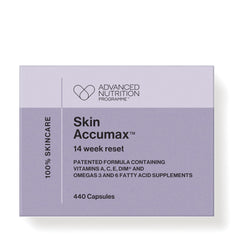 Jane Iredale Skin Accumax packaging display showing a complete 14-week routine.