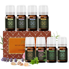 JANICORN Rose essential oil bottle for soothing aromatherapy and personalized blends.