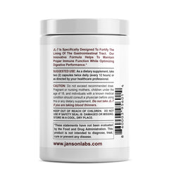 JL-7 ingredients turmeric blueberry ginger showing natural blend