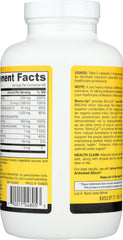 Close-up of BoneUp capsules emphasizing calcium-rich daily serving