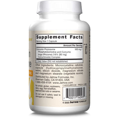 Jarrow Formulas Curcumin Phytosome daily-use guidance card for dosing.