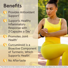 Jarrow Formulas Curcumin 95 turmeric rhizome origin graphic informs ingredient source.