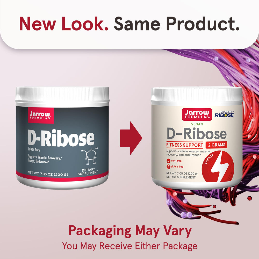 Scoop of D-Ribose powder for convenient daily dosing.