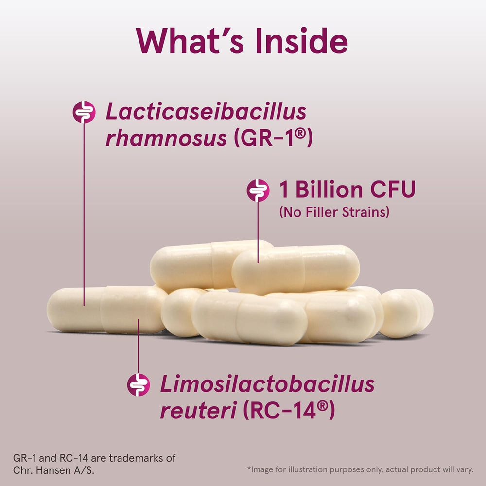 Jarrow Formulas Fem-Dophilus capsules close-up showing veggie capsules