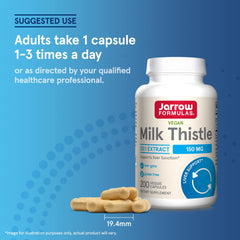 Jarrow Formulas Milk Thistle 12-pack packaging highlights value and convenience.