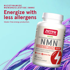 60-serving NMN bottle emphasizes convenient daily use
