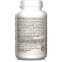 Non-GMO seal on PS100 sunflower phosphatidylserine supplement