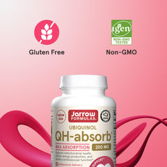 Jarrow Formulas QH-Absorb carton and branding conveying quality and purity