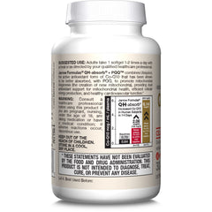 Jarrow Formulas QH-absorb PQQ label detail underscores purity and gluten-free reassurance