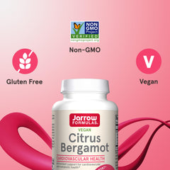 Jarrow Formulas vegan pill label emphasizes plant-based wellness option