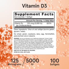 Daily-use scene with Jarrow Formulas Vitamin D3 softgels and a glass of water.