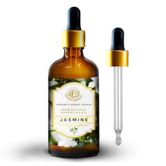 Spa-like bath with jasmine oil transforming bath time into retreat.