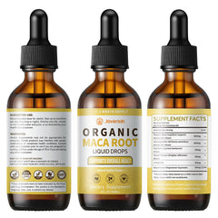 Javeriah Bottle Packaging shown with vegan formula and eco-friendly design.