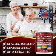 JB Wellness Co ACV capsules in bottle for everyday vitality