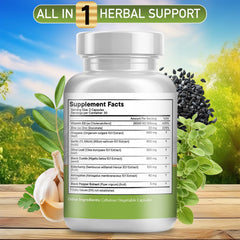 JB Wellness Co garlic capsules collection for convenient odorless garlic supplementation