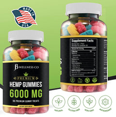 JB Wellness Co hemp gummies Advanced pack shot showing two-pack packaging
