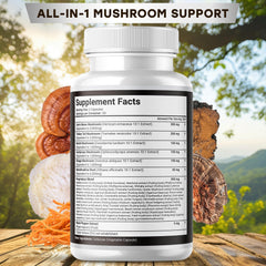 JB Wellness Co turkey tail capsules bottle supports immune balance