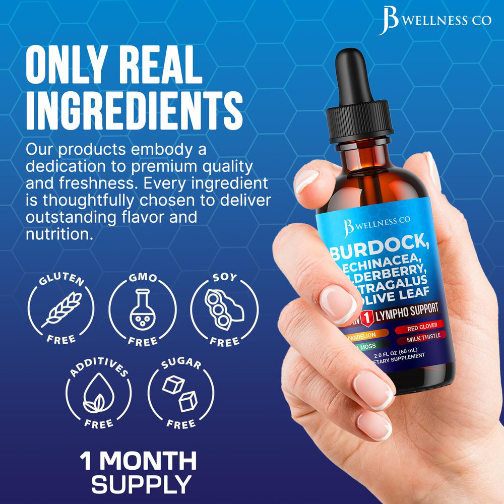 JB Wellness Co product scene suggesting daily wellbeing rituals with drops.