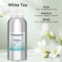 JEPEErbz White Tea diffuser in room conveys a subtle, lasting aroma for any space.