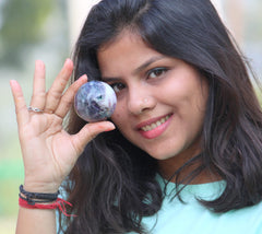 Jet International amethyst sphere makes a thoughtful gift for crystal lovers