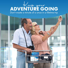 JetZone pleasant-taste chewables close-up for convenient travel dosing.