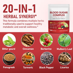 Close-up of J&H bottle label highlighting Cinnamon and Berberine for daily wellness.