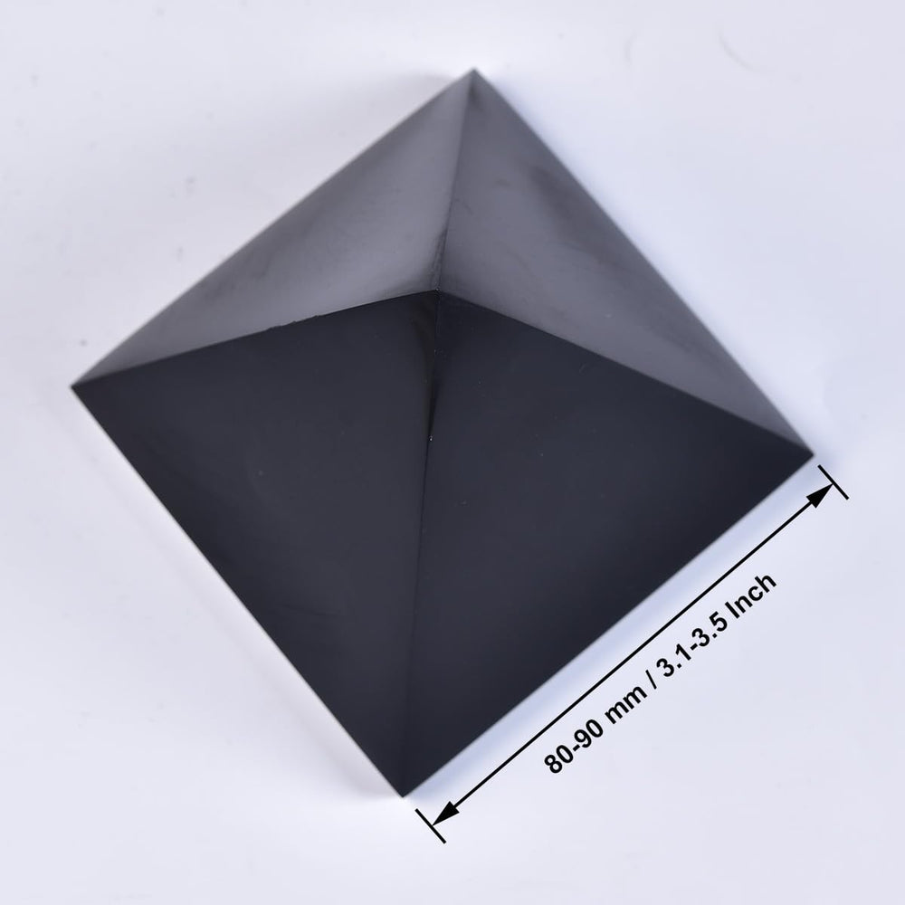JIC Gem Black Obsidian Pyramid as a shield against negative energies.