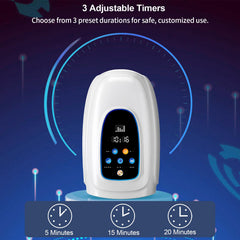 JIEJUNJIE 2500mAh battery enables wireless use anywhere.