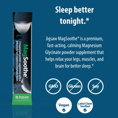 Jigsaw Health MagSoothe bedside scene suggests a relaxing, wind-down moment.