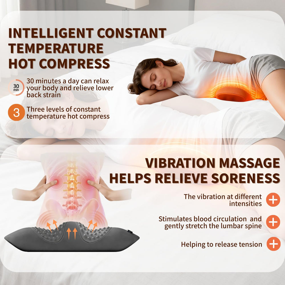 JINGRUIAI vibration massage mode targets tense muscles with gentle pulses.