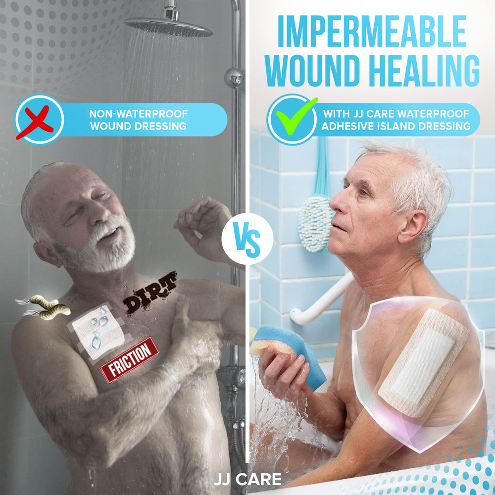 JJ CARE individually wrapped sterile dressings for hygiene and convenience