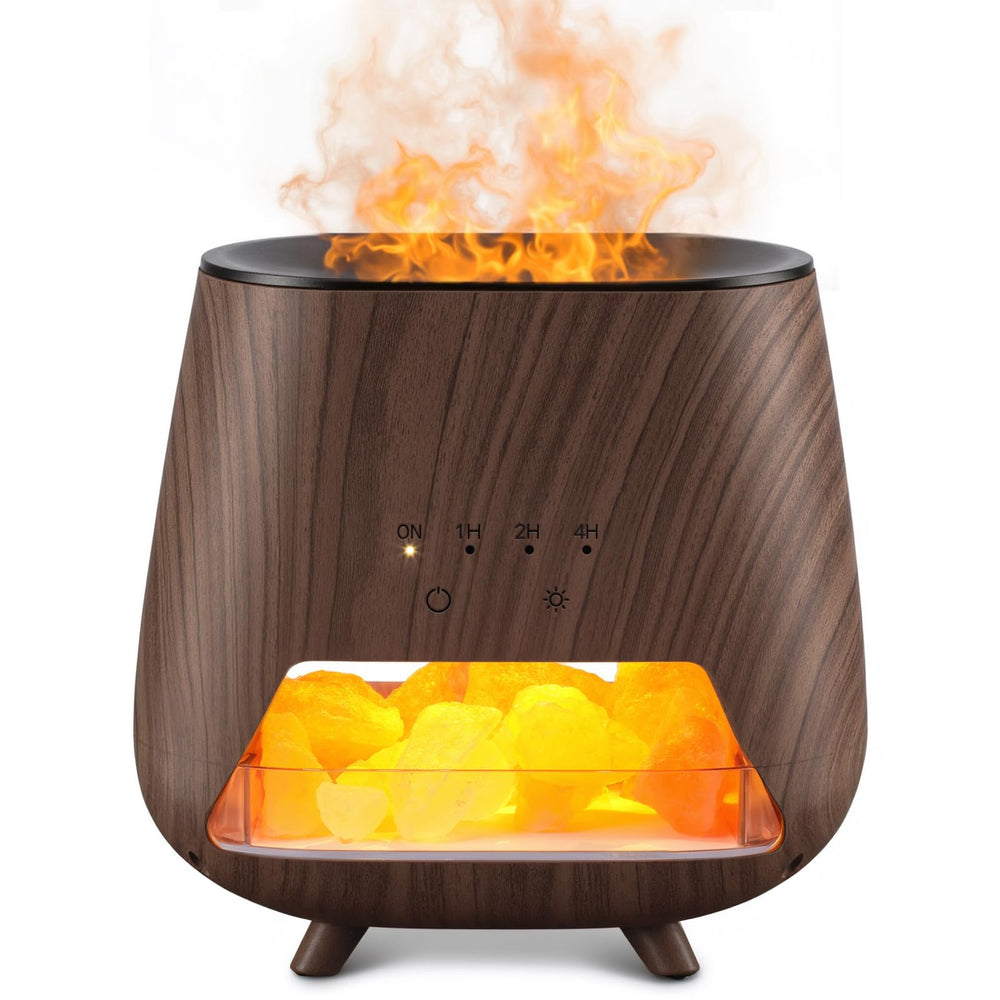 JJNJJN essential oil diffuser 200ml appearance in a compact black finish for small rooms.