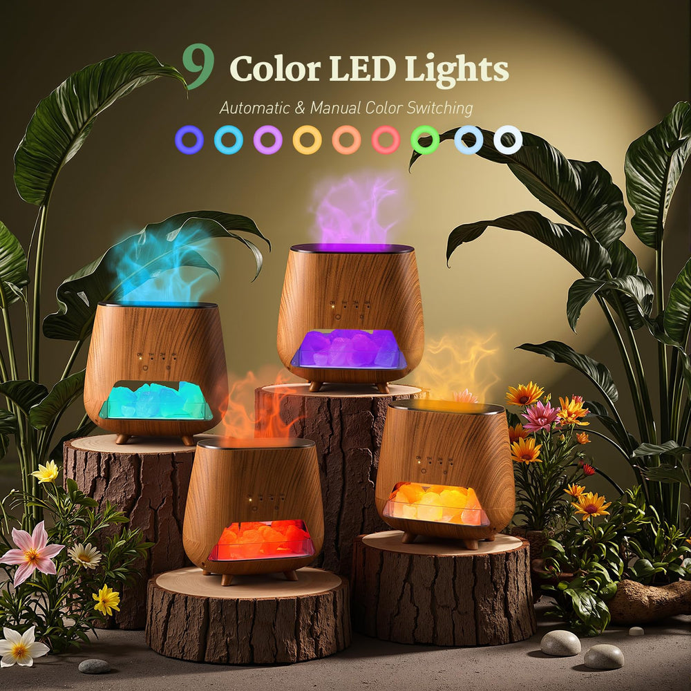 JJNJJN wood-grain diffuser design combines elegance with function.