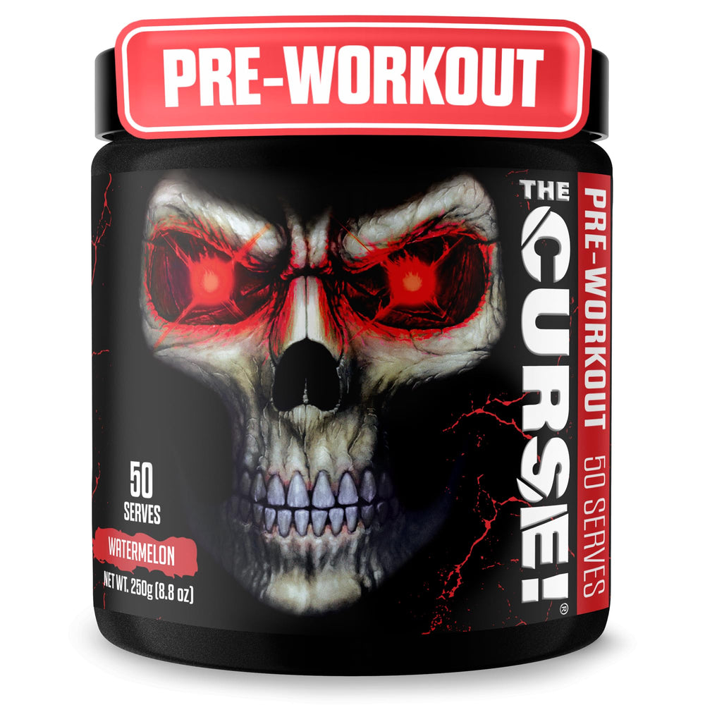 JNX Sports The Curse Watermelon tub front highlights bold energy and flavor