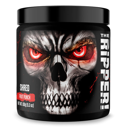 JNX SPORTS The Ripper tub front shows fruit punch flavor for energized workouts.