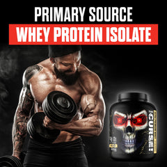 JNX Sports Whey Isolate powder close-up showing ultra-filtered formula.