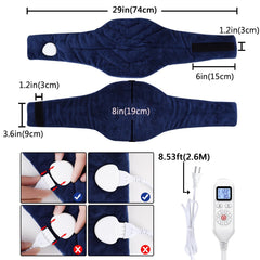 JOBYNA neck heating pad digital controller with backlight for easy night-time adjustments